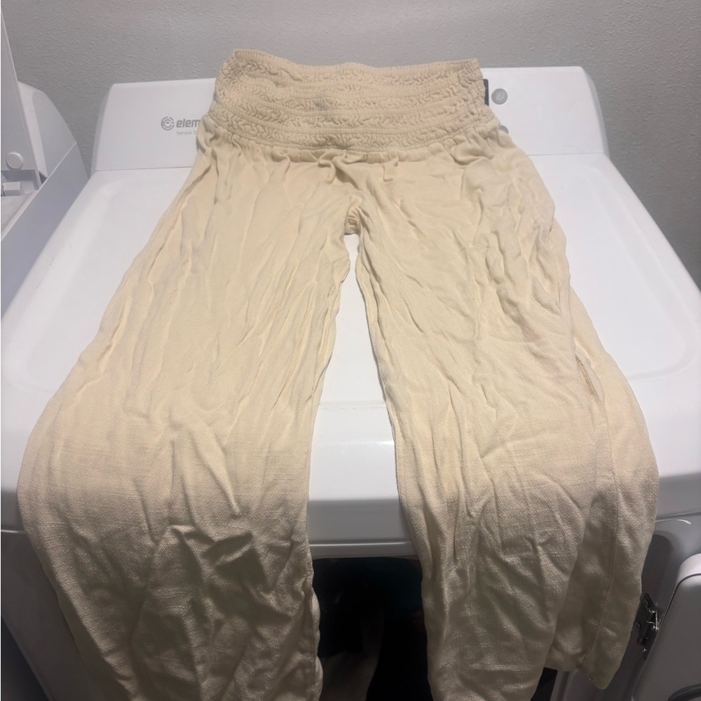 Forever 21 wide leg utility pants